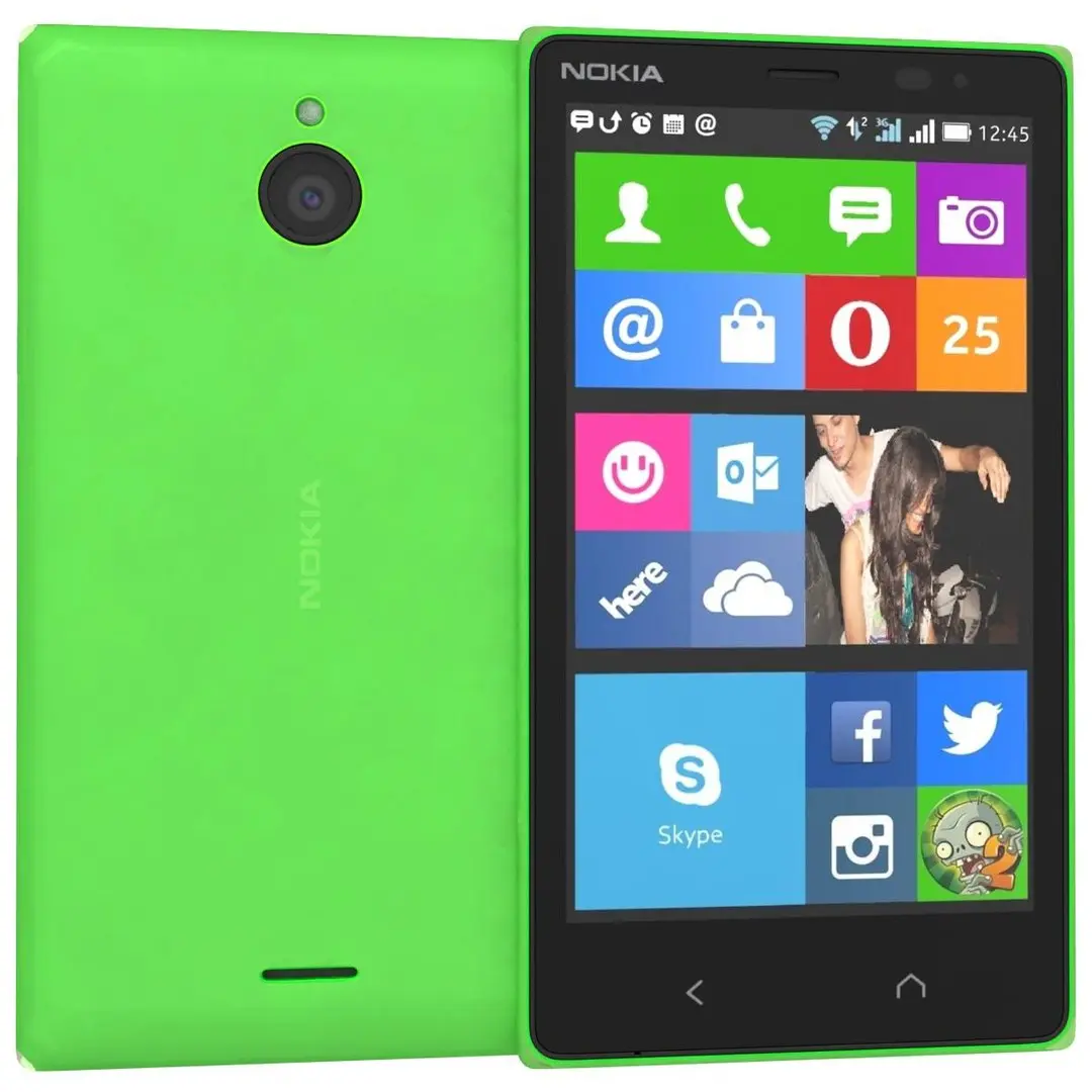 Nokia X2 Dual SIM green color image