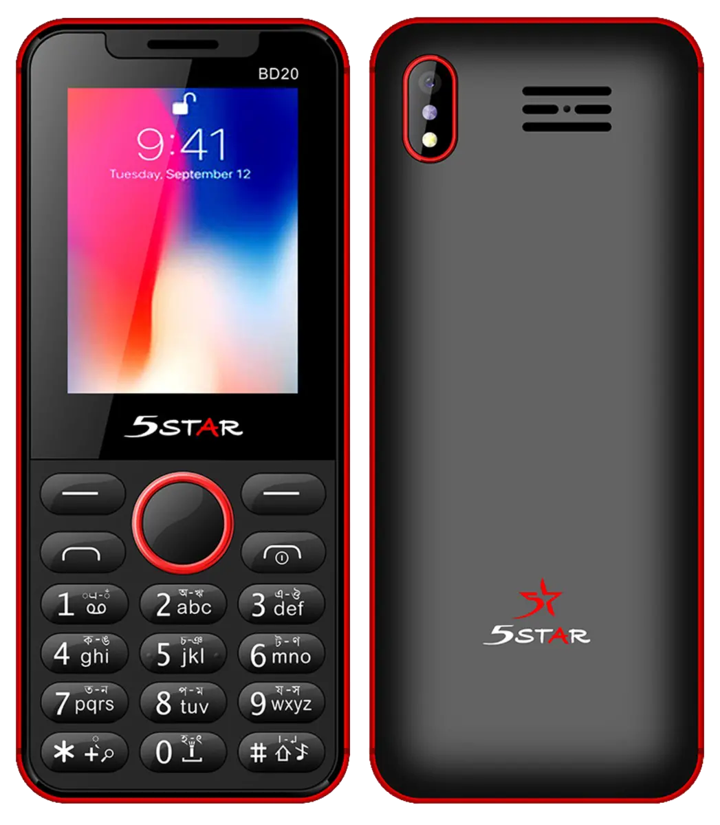 5star BD20 Black Red.