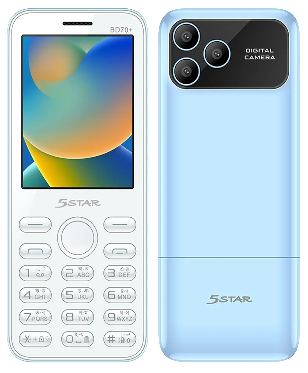 5star BD70(4SIM) Blue Image.