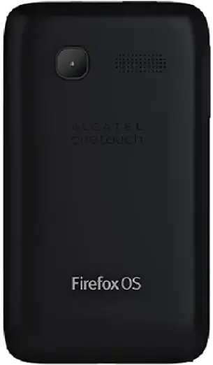 Alcatel Fire C 2G Back Side Image.
