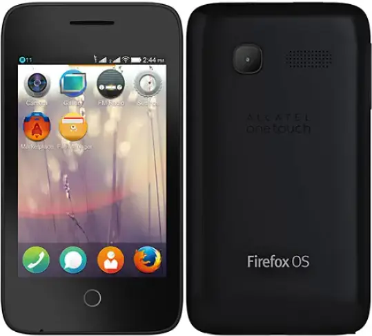 Alcatel Fire C 2G Black Image.
