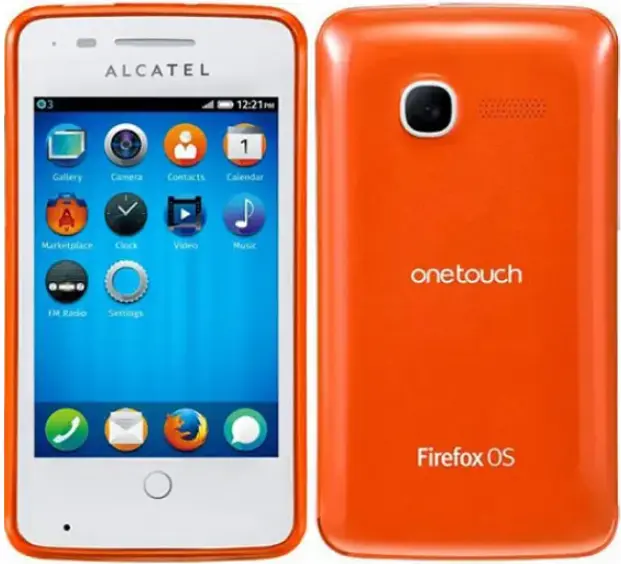 Alcatel Fire C 2G Orange Image.