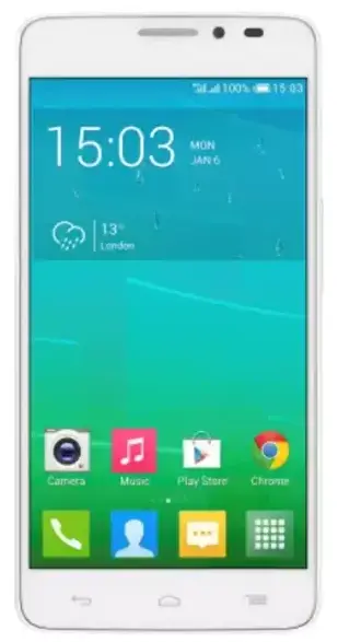 Alcatel Idol X Plus Front Side Image.