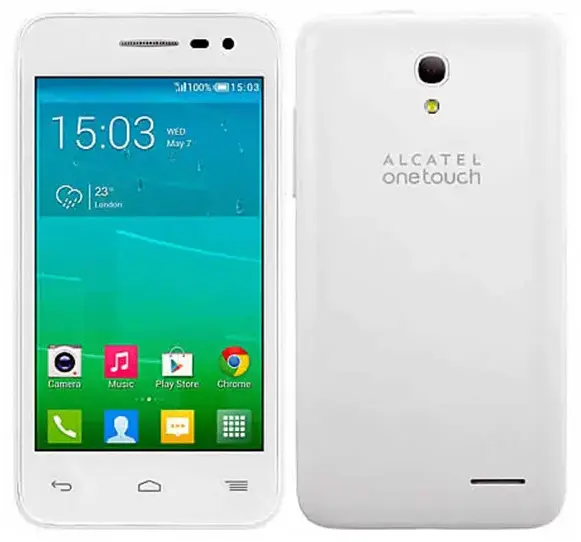 Alcatel Idol X Plus White Image.