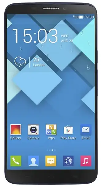 Alcatel One Touch Hero Front Side Image.