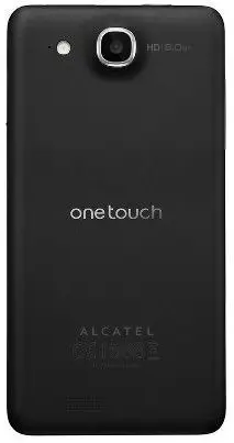 Alcatel One Touch Idol X Back Side Image.