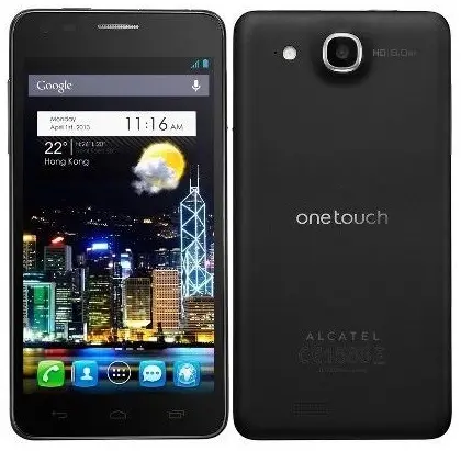 Alcatel One Touch Idol X Black Image.