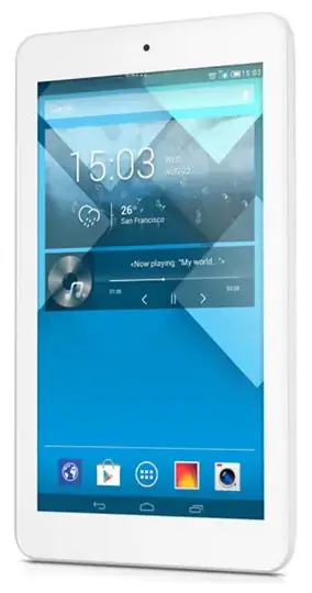 Alcatel One Touch Pop 7 Front Side Image.