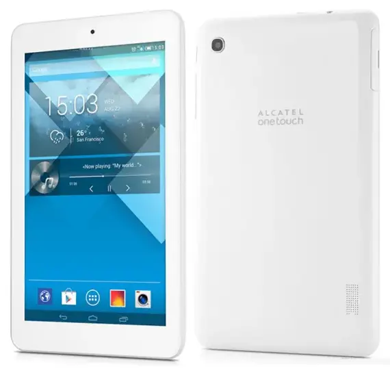 Alcatel One Touch Pop 7 White Image.