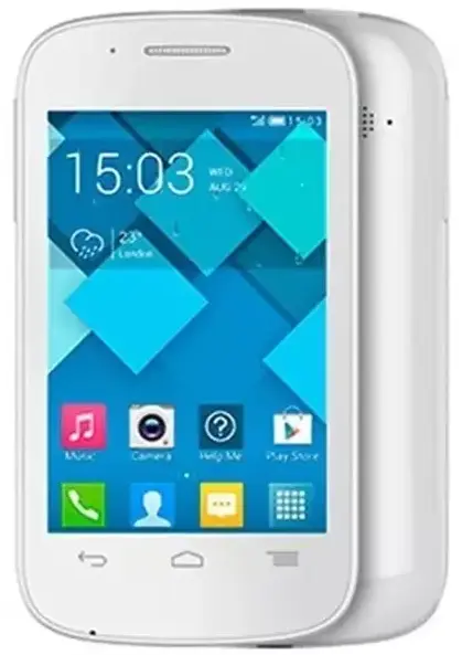 Alcatel One Touch Pop C1 White Image.
