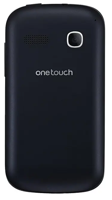 Alcatel One Touch Pop C3 Back Image.