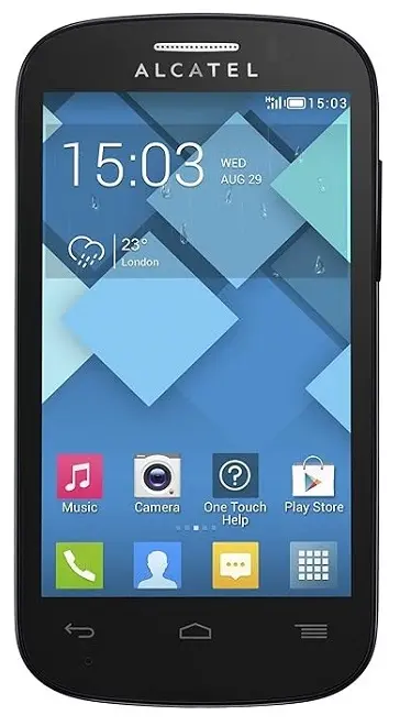 Alcatel One Touch Pop C3 Front Image.