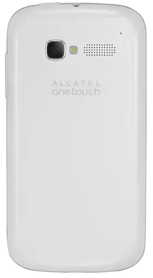 Alcatel One Touch Pop C5 Back Side Image.