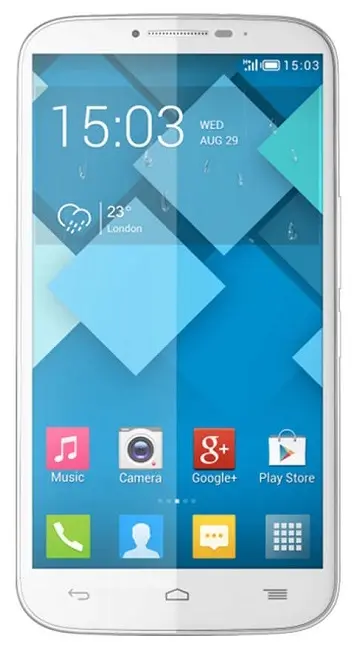 Alcatel One Touch Pop C9 Front Side Image.