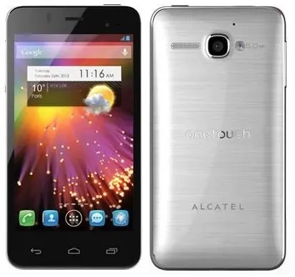 Alcatel One Touch Star 6010D Gray Image.