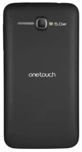 Alcatel One Touch X'Pop Back Side Image.