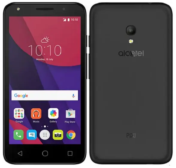 Alcatel Pixi 4 (5) Black Image.