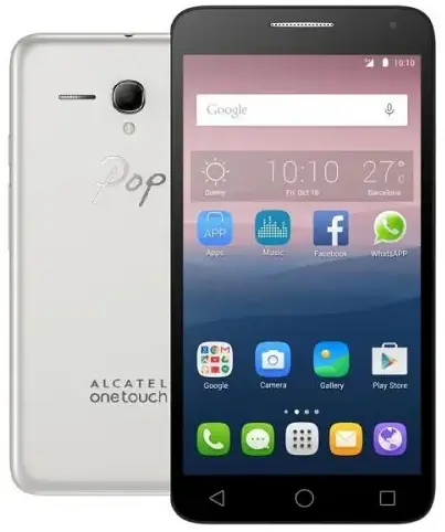 Alcatel Pixi 4 (5) White Image.