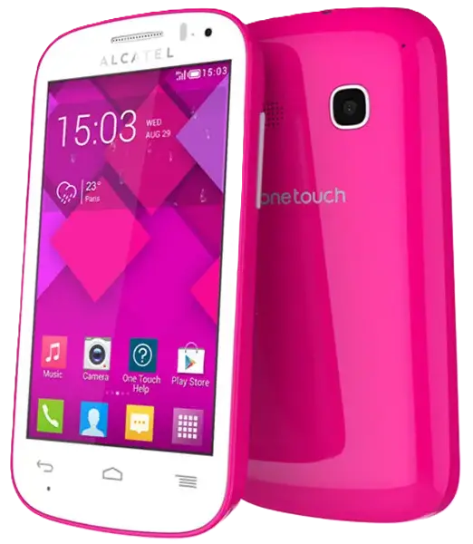 Alcatel Pop C3 pink color image