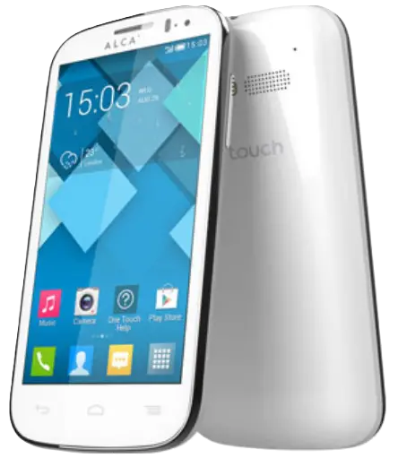Alcatel Pop C3 white color image
