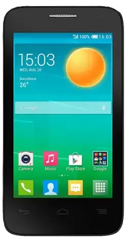 Alcatel Pop D5 front side image