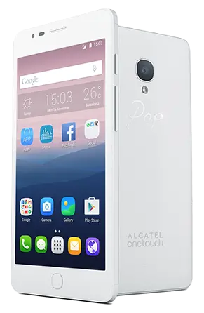 Alcatel Pop Up white color image