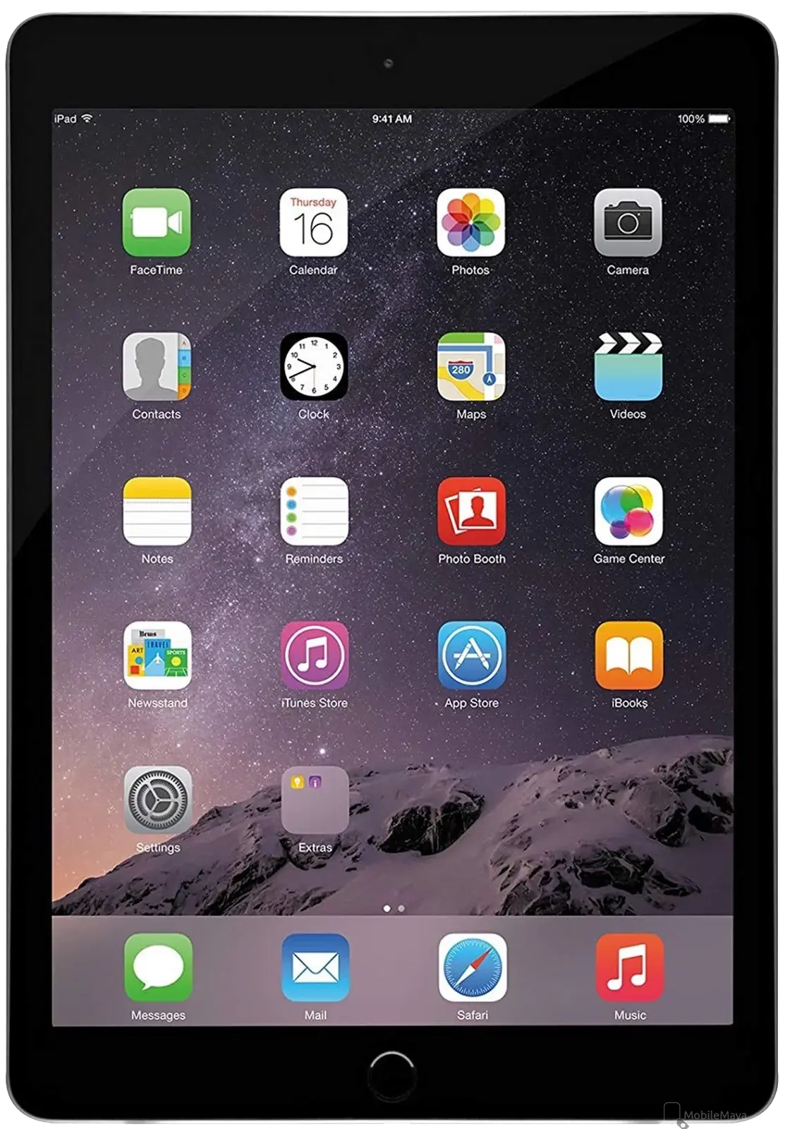 Apple iPad Air Full Display Side Image.