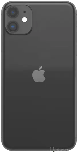 Apple iPhone 11 Back Side Image.
