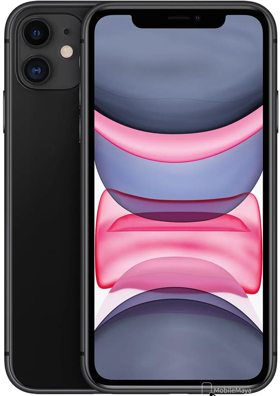 Apple iPhone 11 Black Image.