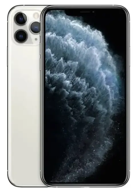 apple iphone 11 pro max silver official image