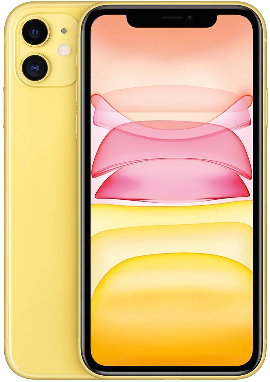 Apple iPhone 11 Yellow Image.