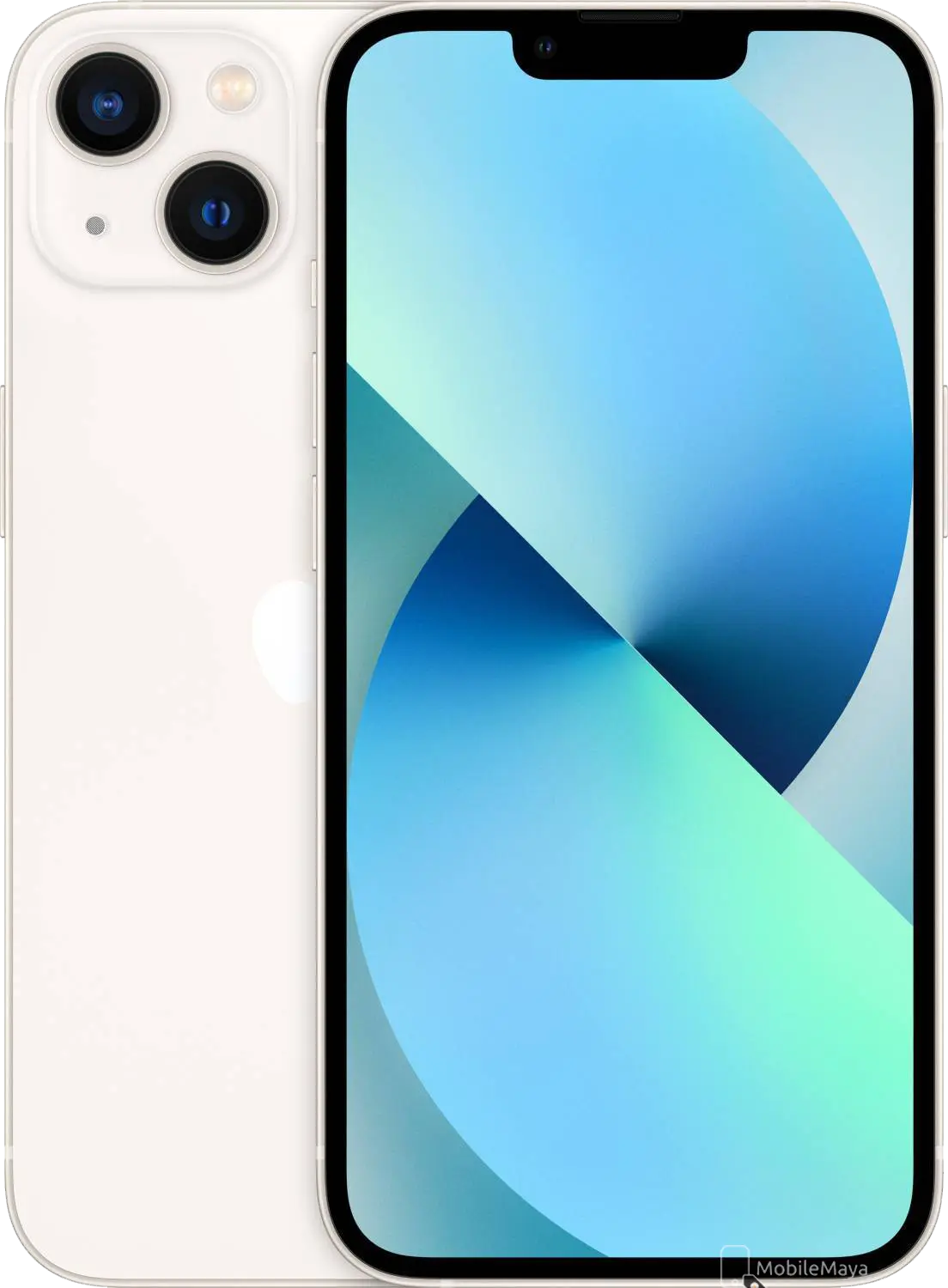 Apple iPhone 13 Starlight Image.