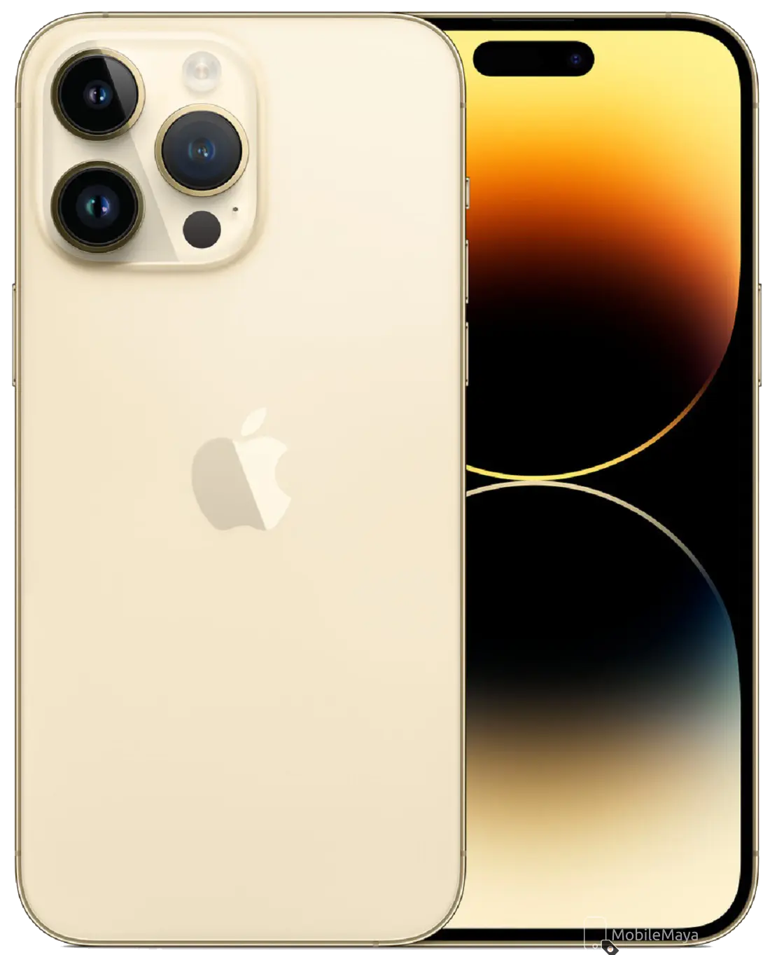 Apple iPhone 14 Pro Max Gold Image.