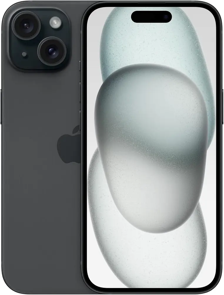 Apple iPhone 15 Black Official Image.
