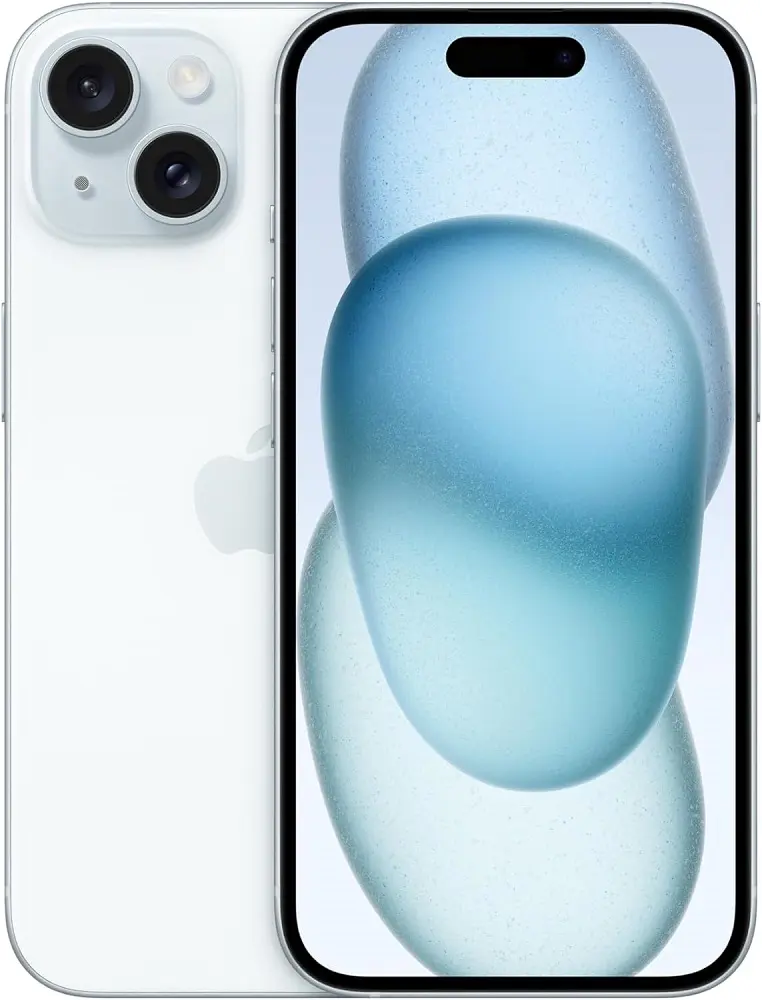 Apple iPhone 15 Blue Official Image.