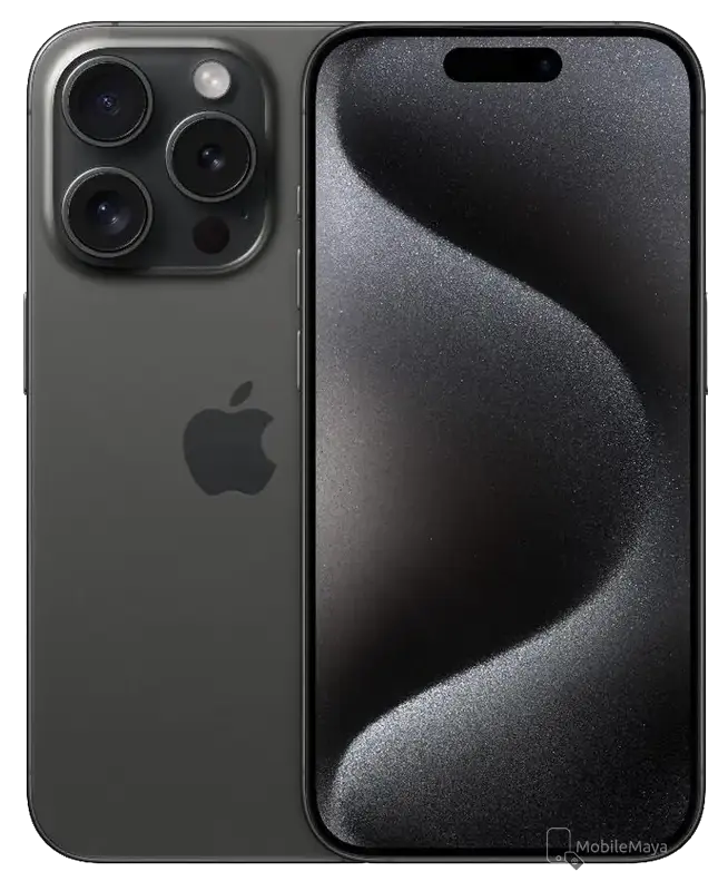 Apple iPhone 15 Pro Black Titanium Official image