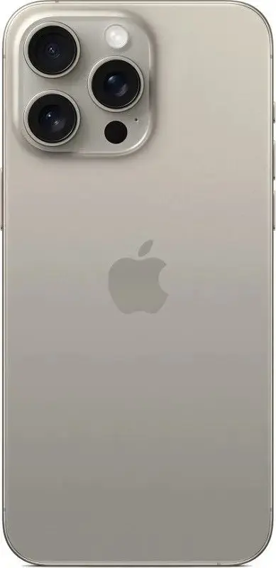 Apple iPhone 15 Pro Max Full Back Camera Side Image.