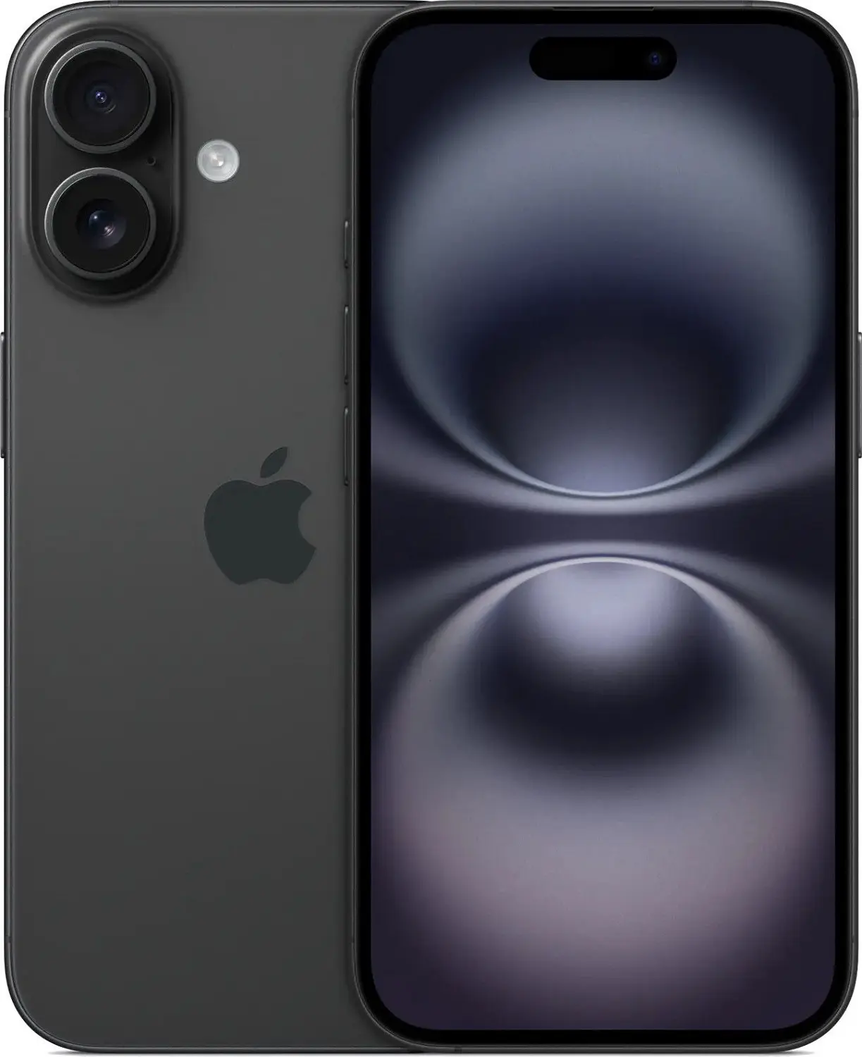 Apple iPhone 16 Plus Black Official Image.