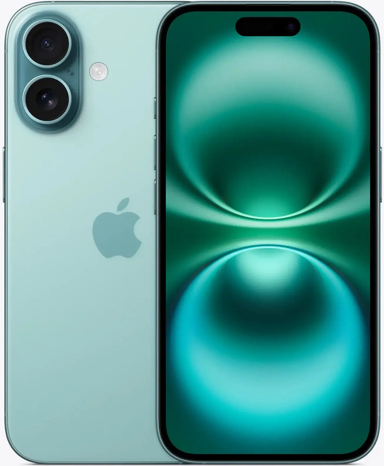 Apple iPhone 16 Plus Teal Official Image.
