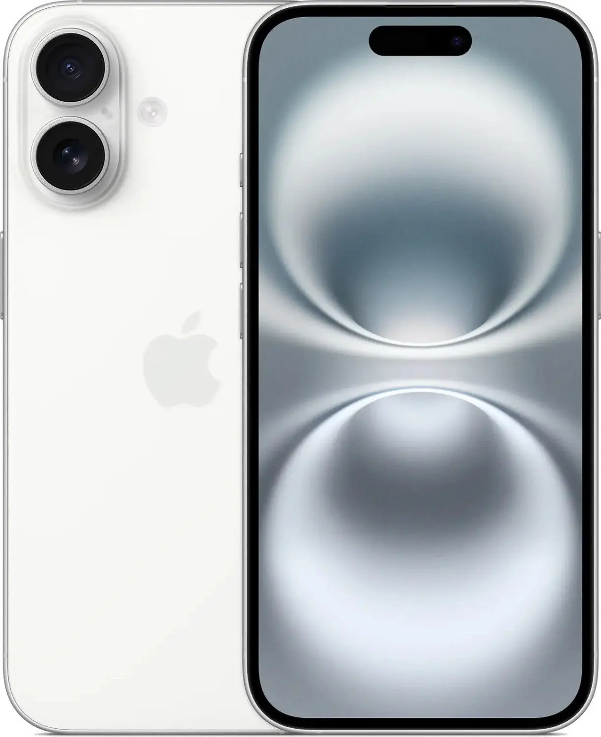 Apple iPhone 16 Plus White Official Image.