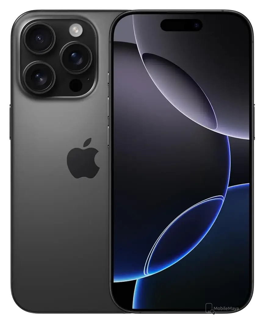 Apple iPhone 16 Pro Black Titanium official