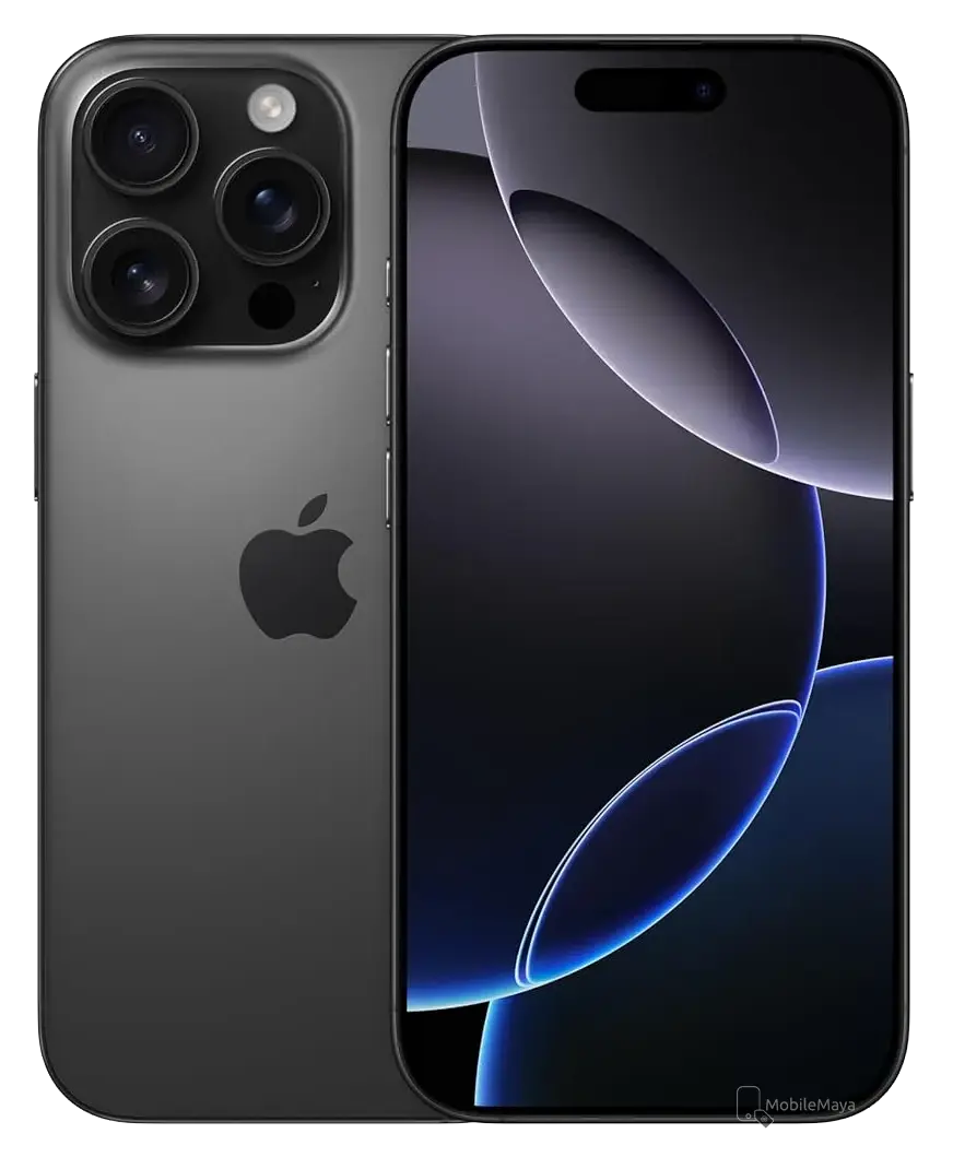 Apple iPhone 16 Pro Max Black Titanium official image