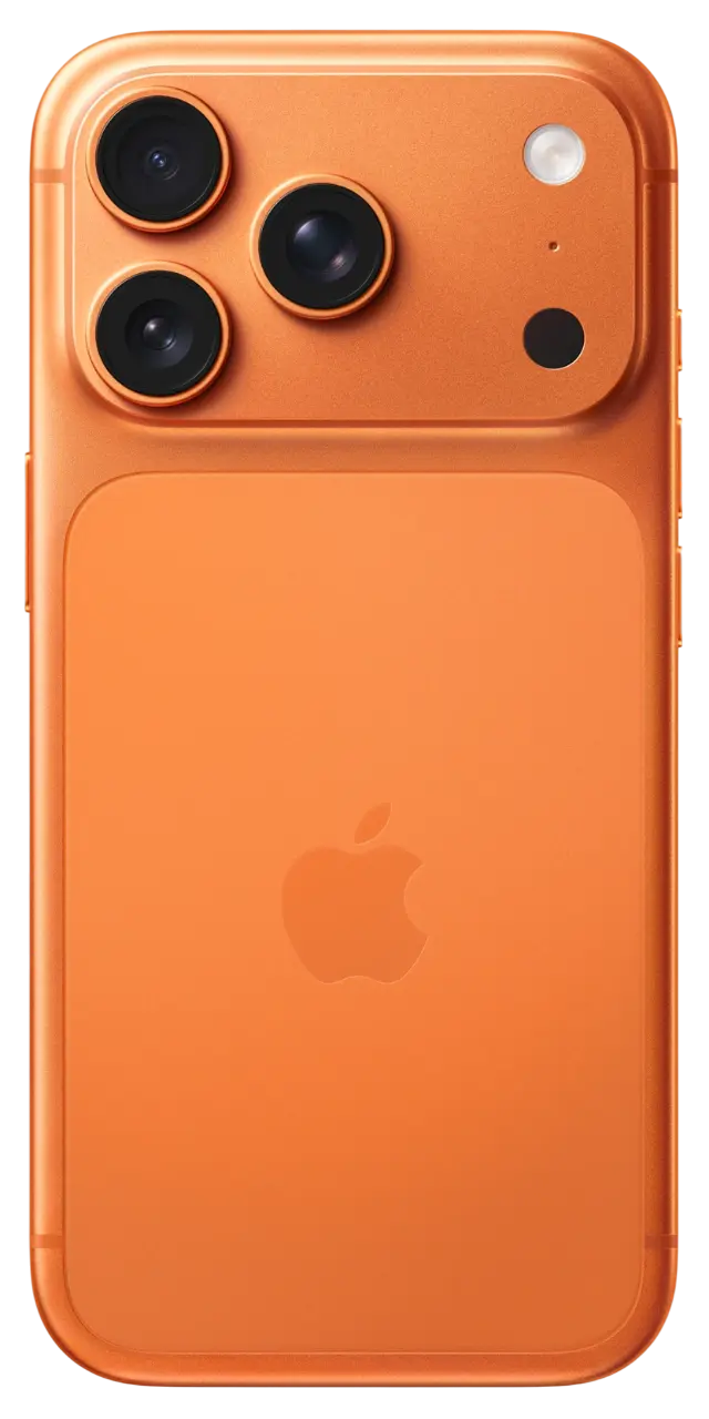Apple iPhone 17 Pro Cosmic Orange Back Image