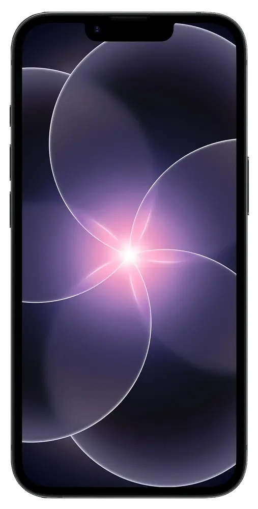 Apple iPhone 17e Black Front Side Image.