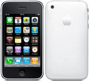 Apple iphone 3GS White official Image
