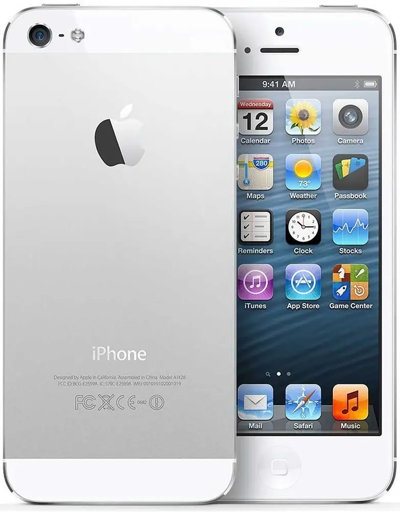 Apple iPhone 5 White Official Image.