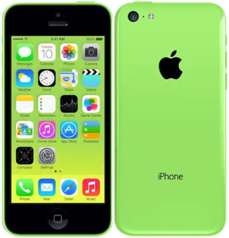 Apple iPhone 5c Green official Image