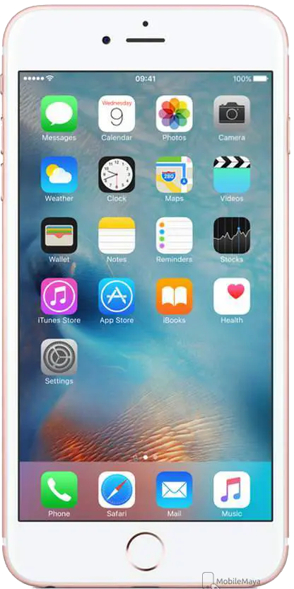 Apple iPhone 6s Plus Front Side Image.