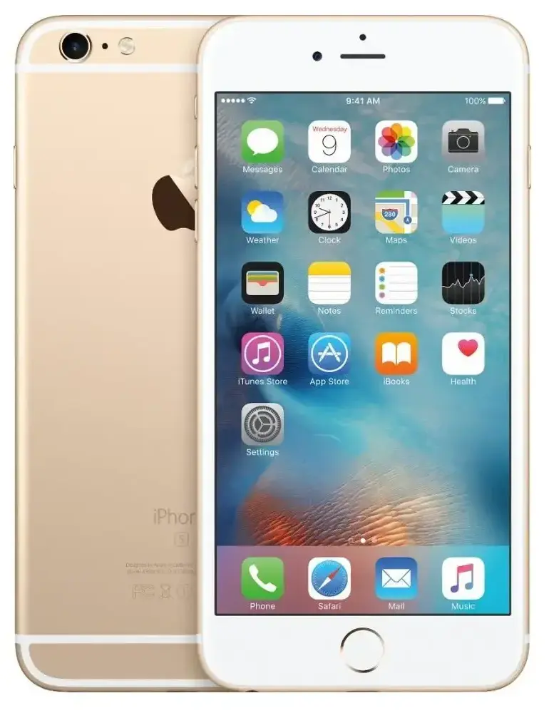 apple iphone 6s plus gold color image.