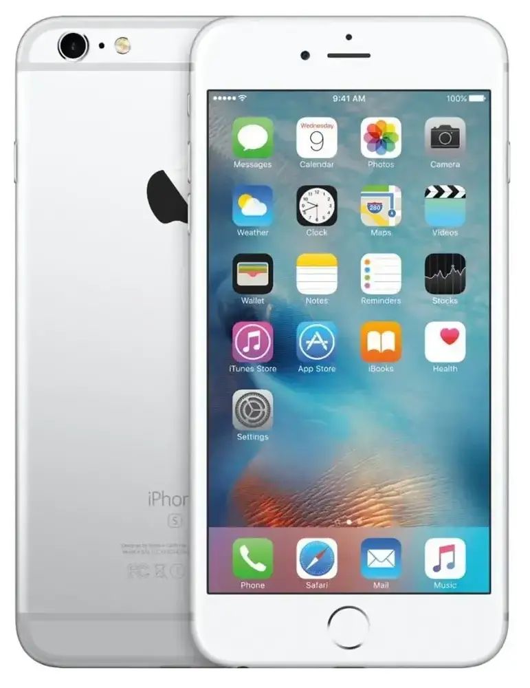 apple iphone 6s plus silver color image